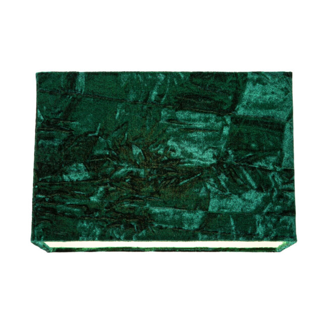 Contemporary Designer Crushed Velvet Fabric Rectangular Lamp Shade