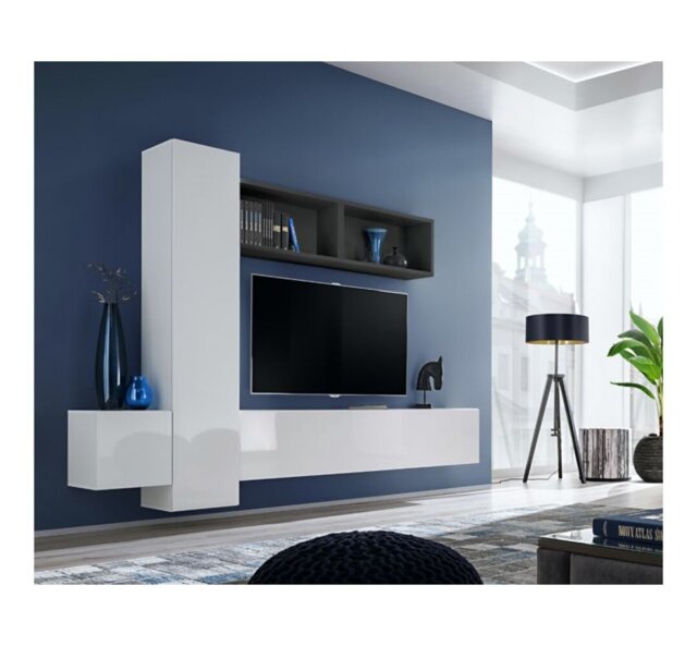 "Olaughlin Unfinished Floating Entertainment Centre for TVs up to 60"""