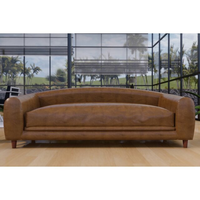 Telfair Leather Pet Bed