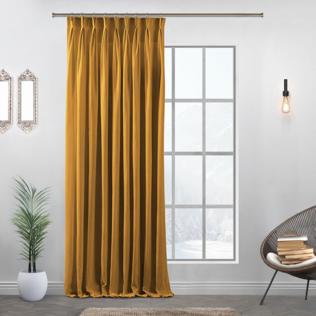Room Darkening Single Curtain Panel
