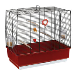 55cm Flat Top Table Top Bird Cage with Perch
