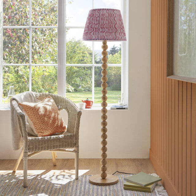 Cane 156cm Traditional Floor Lamp