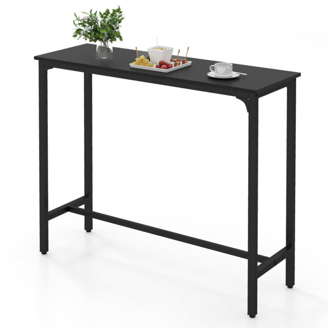 Metal Base Dining Table