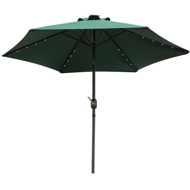 Martigues 2.5m Traditional Parasol with Lights