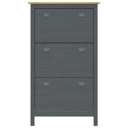 6 Pair Solid Wood Shoe Storage Bench