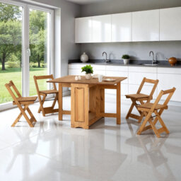 Palmateer 4 - Person Dining Set