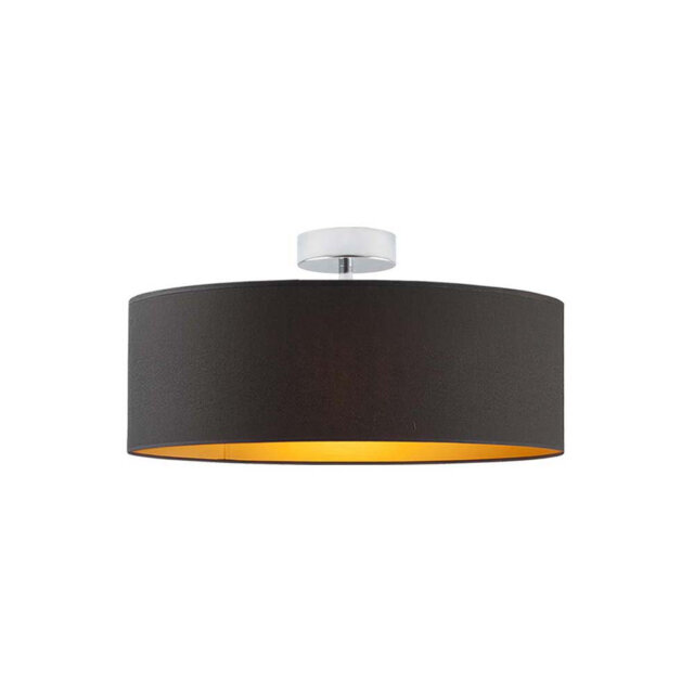 Sunburg Fabric Semi Flush Mount