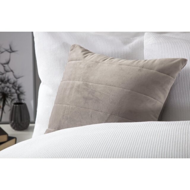 Verona Polyester Solid Colour Sham with Pillow Shams Included