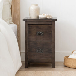Alsace 2 Drawer Bedside petite Table