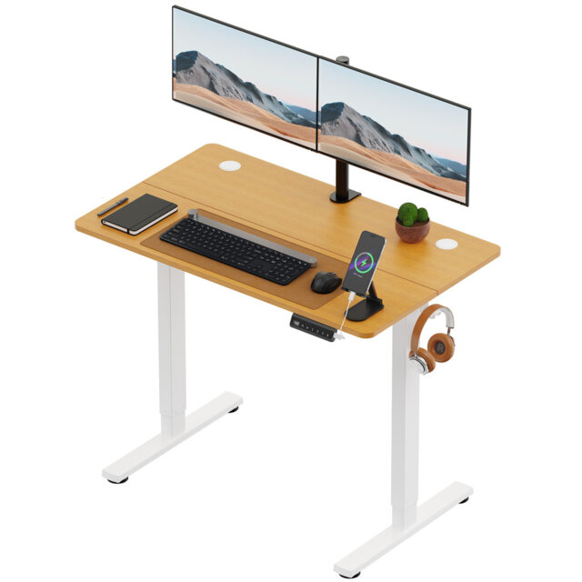 Adjustable Metal Base Standing Desk