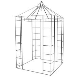 Adamou 1.5m x 1.5m Metal Patio Gazebo