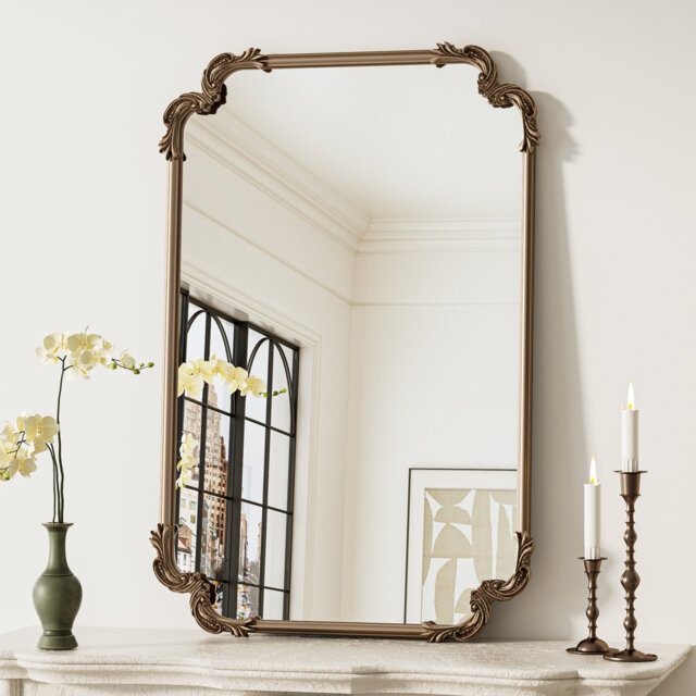 Accent Mirror Rectangle Decorative Wall Mirror