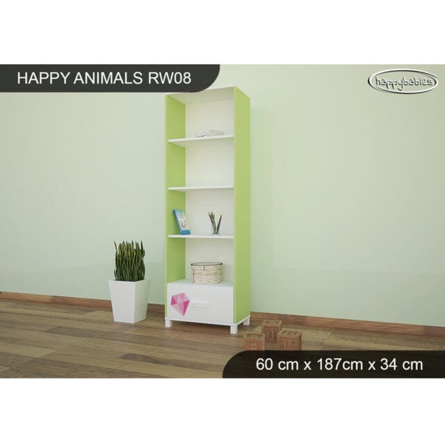 187cm H X 60cm W Cube Unit Kids Bookcase