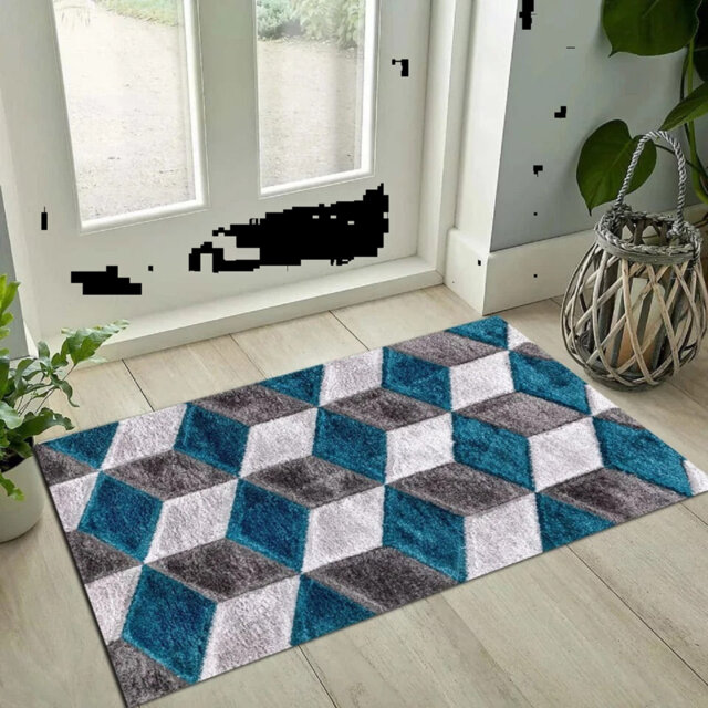 New Modern Large Shaggy Rugs Hallway Runner Living Room Rug Bedroom Carpet Mats*