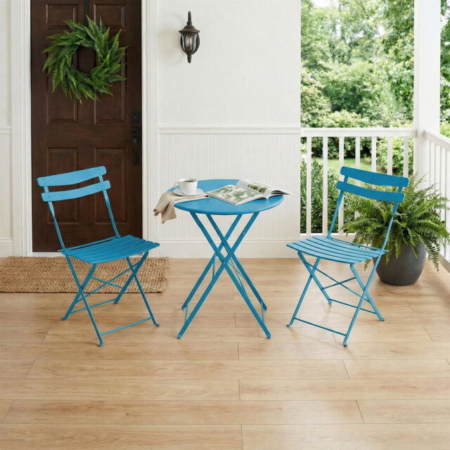Metal Outdoor Bistro Table , 20.8cm cm W 19.3cm cm D