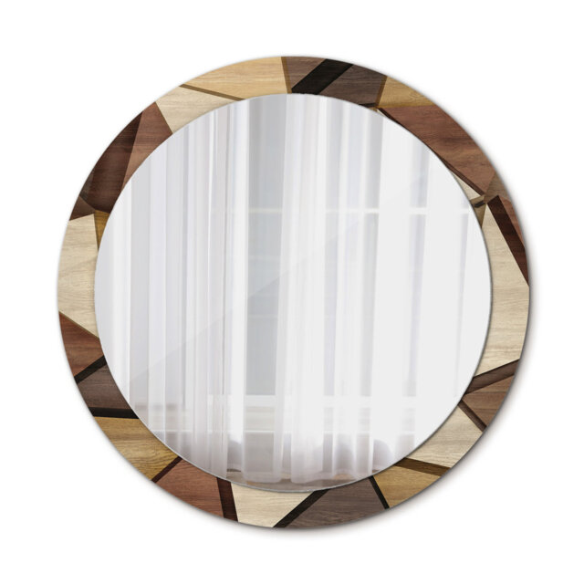 Huldar Glass Flat Wall Mirror