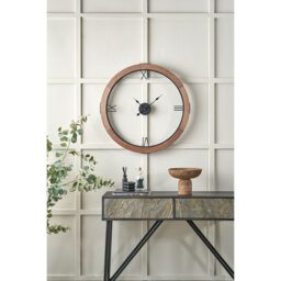 Annabele Manufactured Wood Wall Clock