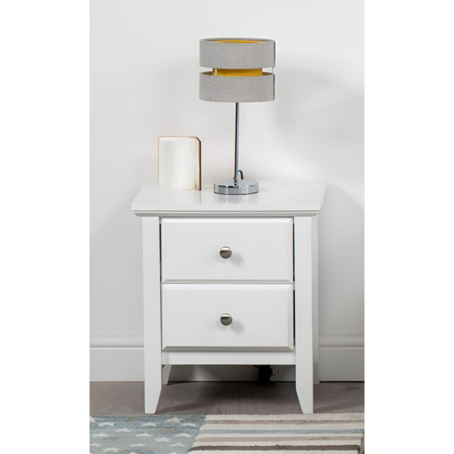 Franta 45cm W Plywood / Laminate Board Bedside Table