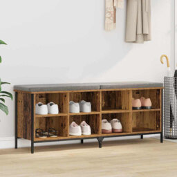 8 Pair Shoe Storage Bench