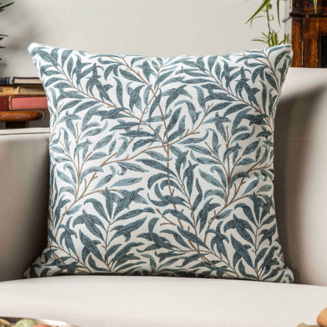 Floral Blue Cushion