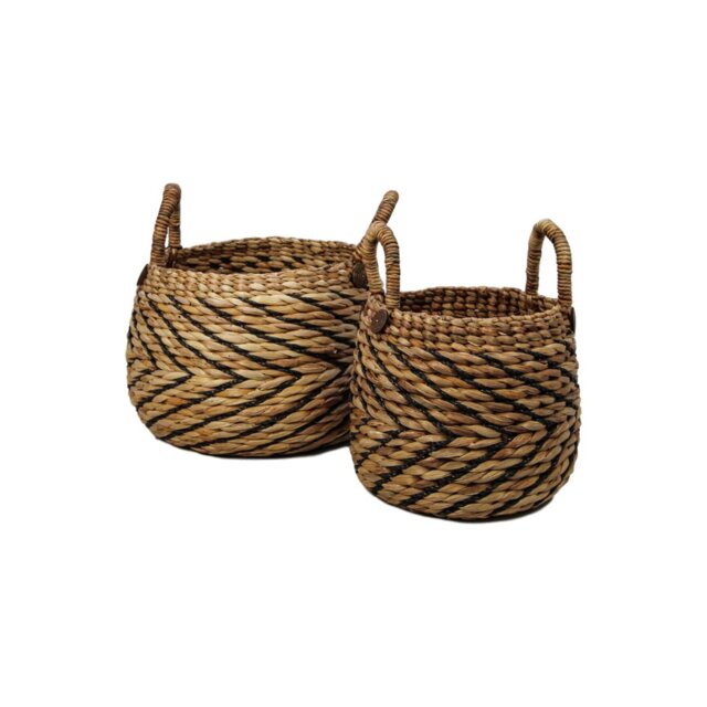 Highland Dunes Wicker Decorative Basket