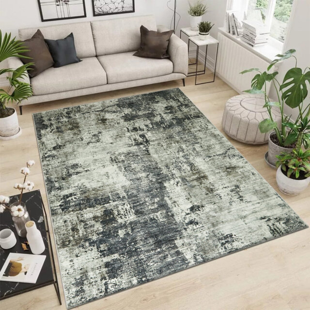 Ingrid Vintage Look Shag Area Rug