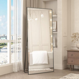 Aarati Aluminium Framed Freestading Full Length Mirror