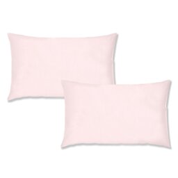 200 Thread Count 100% Cotton Oxford Pillowcase Pair
