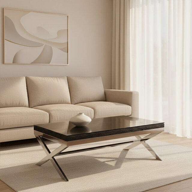 Thane Cross Legs Coffee Table