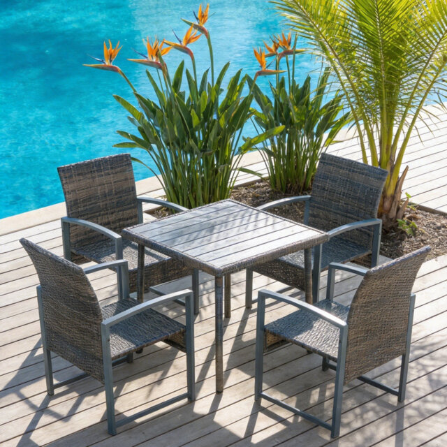 4 - Person Patio Dining Set with Table