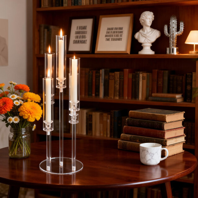 Candelabra with Candle Included