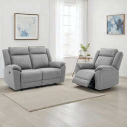 Beola 2+1 Linen Electric Recliner Sofa Set