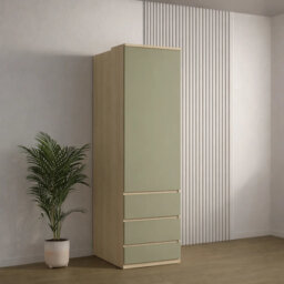Bereza 215cm H x 45cm W Composite Bookcase