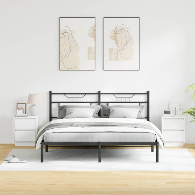 Bedside Cabinet With Drawer 2 Pcs 39 X 34.5 X 50 Cm