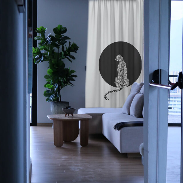 Velvet Blackout Curtain Panel Pair