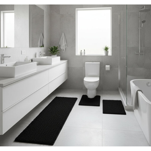 Chenille Non-Slip Bath Mat