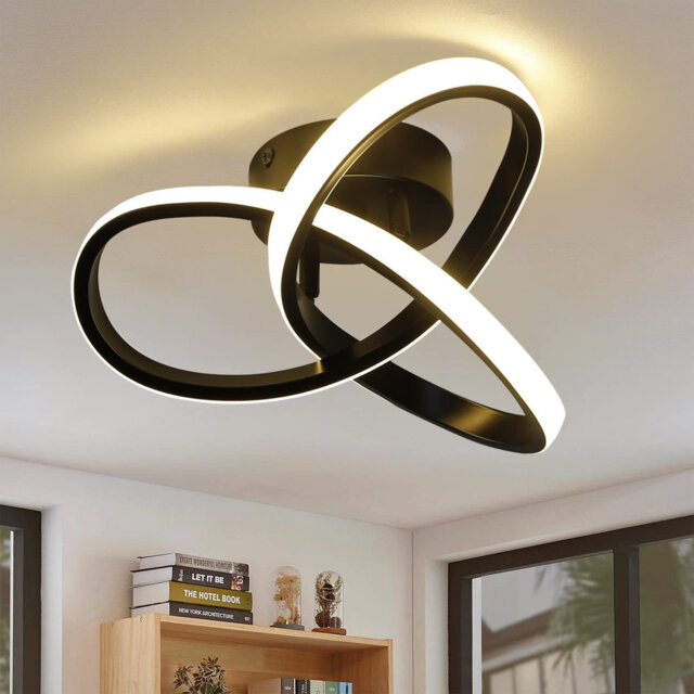 Adwoah 1-Light LED Semi Flush Mount
