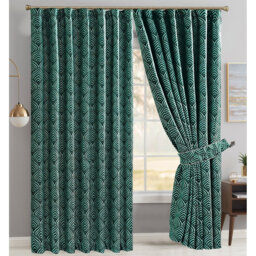 Marmaduke Beautiful Fully Lined Pencil Pleat Blackout Curtains