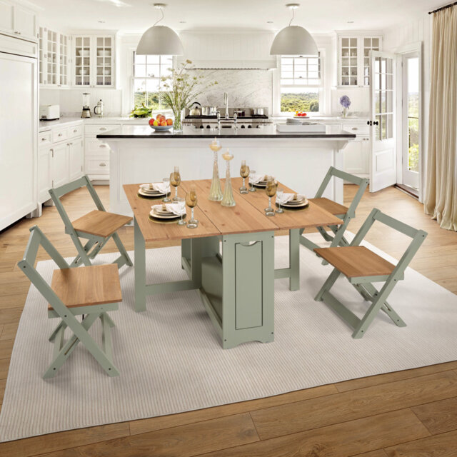 Palmateer 4 - Person Dining Set