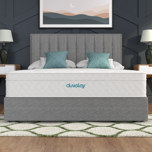 Memory Wool Pocket Sprung Hybrid 2000 Firm Mattress