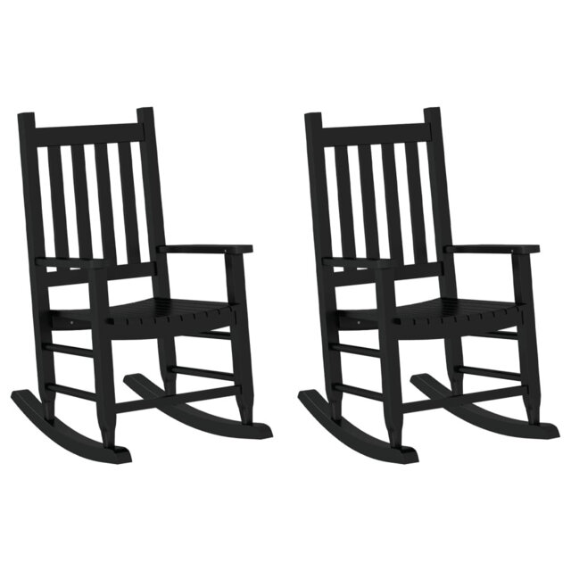 Buie Solid Wood Rocking Chair