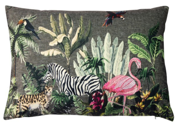 Alazaya Feathers Abstract Rectangle Scatter Cushion Cushion With Filling