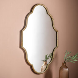 Novotny Metal Flat Wall Mirror