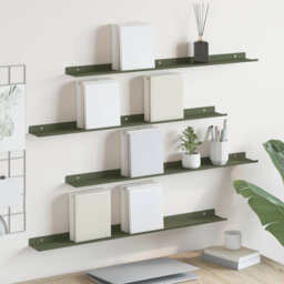 Floating Shelf Wall-Mounted Steel Home Storage Shelving Modern Shelves
