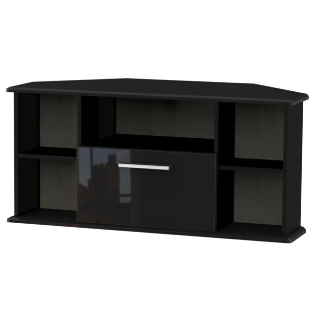 "Rau Unfinished Corner TV Stand for TVs up to 50"""