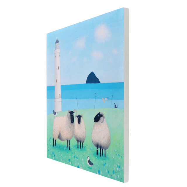 AILSA BLACK Traditional Wall Decor on Ceramic