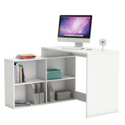 Kerri L-Shaped Executive Desk