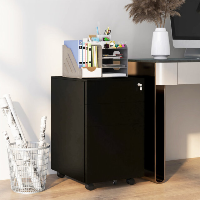 Alamia 3 Drawer Filing Cabinet