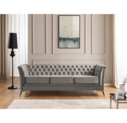 Whitby 3 Seater Velvet Sofa