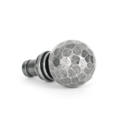 Hammered Ball Steel Finial